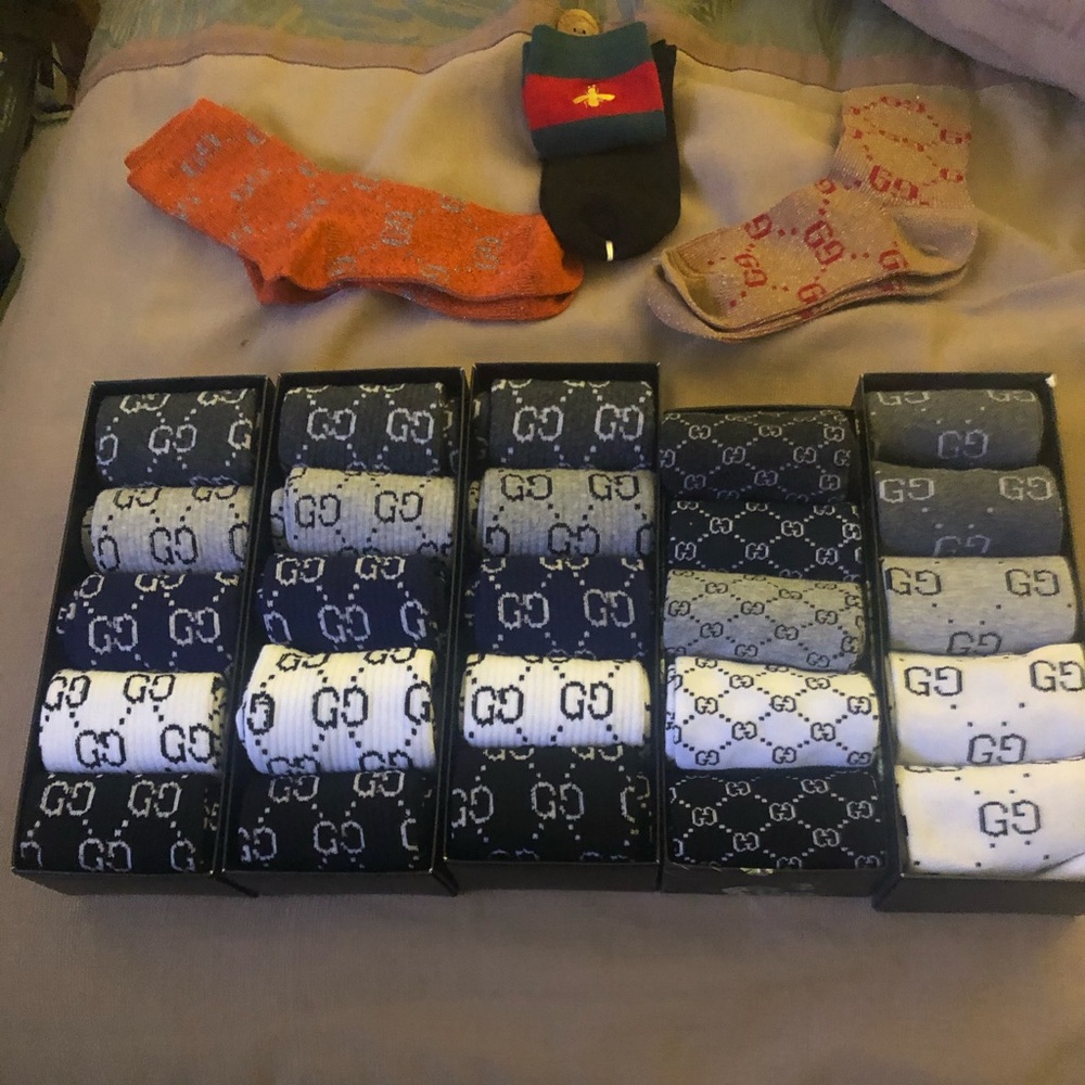 Gucci socks bundle set
